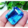 harshj_0 A Qualità Acquamarina Certificato 45.20 KT Loose Gemma Trasparente