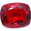 Naturale Rosso Topazio 1000 KT Raro Brasiliano Cuscino Forma Certificato Loose