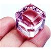harshj_0 Rosa Topazio Cubo Tra 40 A 50 KT Certificato Loose Gemma Su Ebay H13