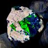 OPAL EMPIRE Ethiopian Opal Nera Pietra Grezza Fire Opal Naturale 9,5 Ct 18x17 mm