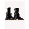 Freeman 365 By Freemans Nero Blocco Stivaletti con Tacco UK 5 (f1074)