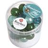 Rayher Perle Cerate Vetro Rinascim., Semitrasp., Misto Verde, 10 Mm, C.Foro Grande, Scat.32 Pz, 14475000