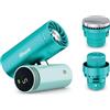 Shark ChillPill 3 in 1 ad alta velocità, nebbia ultra fine e sistema InstaChill, include 3 accessori di raffreddamento, design adatto ai viaggi, Glacier FA022UKBL