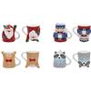 Tognana Up & Down Natale Set 4 Mug