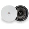 HELVIA DIFF COASSIALE A INCASSO 6.5" HELVIA GALA-630FCW 8OHM FRAMELESS BIANCO