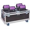 CENTOLIGHT SET 4 FARI WASH MOODMASTER 18 CON FLIGHT CASE