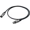PROEL BULK250LU20 CAVO AUDIO XLR 3POLI / XLR 3POLI 20METRI