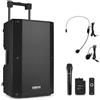 Vonyx VSA500-BP Port.System 12HH+BP UHF