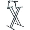 PROEL SPL252 DOPPIO SUPPORTO PER 2 TASTIERE O CONSOLLE DJ + LATPOP