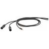 DIE HARD DHS595LU5 CAVO AUDIO PROFESSIONALEMINI JACK STEREO 3.5MM / 2 XLR MASCHIO