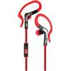 TREVI JS 659 M ROSSA CUFFIE AURICOLARI ERGONOMICHE CON MICROFONO