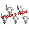 PROTRUSS C6011A 5 PEZZI CLAMP GANCIO ALISCAF PER TRUSS