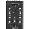Vonyx STM500BT Mixer 2CH, BT, MP3, Displa