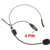 EIKON HCM25 V2 MICROFONO HEADSET ARCHETTO PER RADIOMICROFONI MINI XLR 4 PIN