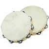 PEACE RH 2 1008 TAMBURELLO IN ACERO CON PELLE NATURALE 10" ( 25cm )