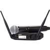 Shure GLXD24+ con SM58 Sistema Wireless