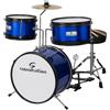 SOUNDSATION JDK313 MB BATTERIA ACUSTICA PER BAMBINI BLU METALLIZZATO