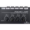 SOUNDSATION POCKET AMP MINI AMPLIFICATORE PER CUFFIE A 4 CANALI