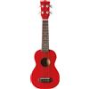 EKO UKU PRIMO UKULELE SOPRANO ROSSO CON CUSTODIA