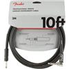 Cavo per strumenti serie Professional Straight-Angle 10' Black