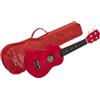SOUNDSATION SUNNY 10 RD UKULELE SOPRANO ROSSO CON BORSA