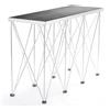 TAVOLO PER CONSOLLE DJ RICHIUDIBILE 50x142 h. 90cm