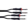 CORDIAL ELEMENTS EU 6 PP CAVO 2x JACK MONO 6,3mm - 2x JACK MONO 6,3mm 6mt