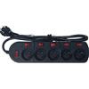 Algam Lighting MULTI 55 S Multipresa 5 Posti Interruttori Individuali