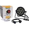 Algam Lighting IP-PAR-1212-HEX Par Led 12x12W RGBWA+UV IP65
