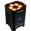 Algam Lighting EVENTPAR Par Led 6x12W RGBWA-UV a Batteria