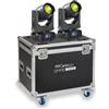 CENTOLIGHT SET 2 TESTE MOBILI CENTOLIGHT SPIRE X23 CON FLIGHT CASE