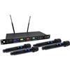 HELVIA RADIOMIC. 4-CH HELVIA VERBA-401 A2 UHF TRUE DIVERSITY 4 MIC A MANO 626-668MHz