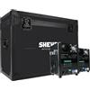 SHEHDS COPPIA SP650 SPARK MACHINE 650 WATT FONTANA LUMINOSA FREDDA DMX O TELECOMANDO WIRELESS + FLIGHTCASE