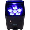 SHEHDS ARCHITETTURALE LED 6 x 18 WATT RGBWYP A BATTERIA RICARICABILE DMX CONTROLLO APP MASTER SLAVE WIRELESS