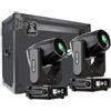 SHEHDS BEAM 275W 10R COPPIA TESTE MOBILI R10 275W DMX 14/16 CANALI 18 GOBOS DOPPIO PRISMA STROBO 14 COLORI + BIANCO + CASE