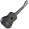 MAXMusic UKEY Ukulele Sopraan 21 Black