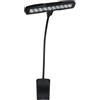 SHOWGEAR MUSIC STAND LIGHT 10 LAMPADA DA LEGGIO A LED BIANCO