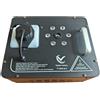 GOLDEN CENTURY F1200LQ-6 MACCHINA DEL FUMO 1200 WATT DMX 6 LED RGB 3 WATT GETTO VERTICALE TIPO GEYSER CO2