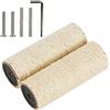 NEUMIHARO M8 M10 - Tiragraffi di ricambio per palo da 20 a 55 cm, per albero di gatto, da 20 cm a 55 cm (M8, 20 cm