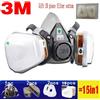 3M Maschera Antigas con Filtro per Vernice Spray Antipolvere Chimica Protezione Del