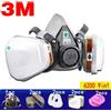 3M Maschera Antigas con Filtro per Vernice Spray Antipolvere Chimica Protezione Del
