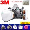 3M Maschera Antigas con Filtro per Vernice Spray Antipolvere Chimica Protezione Del