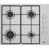 Beko HIGG641C3SX - Piano a Gas 4 Bruciatori 60 cm