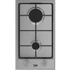 Beko HDCG32220FX - Piano a Gas 2 Bruciatori 30 cm