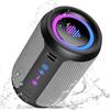 Tiksounds Cassa Bluetooth Portatile Potente 15W, Mini Altoparlante Bluetooth 5.4, Luci LED Colorate, Bassi Potenti, IPX7 Impermeabile, 12 Ore di Autonomia, Accoppiamento TWS, Speaker Bluetooth da Esterno Feste