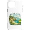 Italy Amalfi Coast Gift Italia vacation Custodia per iPhone 16 Pro Max Italia Costiera Amalfitana Gift Italia vacanza vacanza Positano viaggio in famiglia