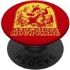 Giant Step Design Co. Blue Ridge Mountains Banjo Bear Retro PopSockets PopGrip Adesivo