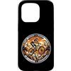 mountainbike jump tire trail action ridi Custodia per iPhone 15 Pro Mountain Bike Jump Tire Track Montagne Natura