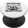 Magliette E Regali A Tema -jiu Jitsu Mat Non Capisci Il Jiu-jitsu? - Matematica E Bjj PopSockets PopGrip Adesivo