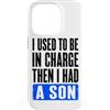 Funny Family & Parenting Humor Designs Custodia per iPhone 14 Pro Ho usato per essere al comando, poi ho avuto un figlio divertente